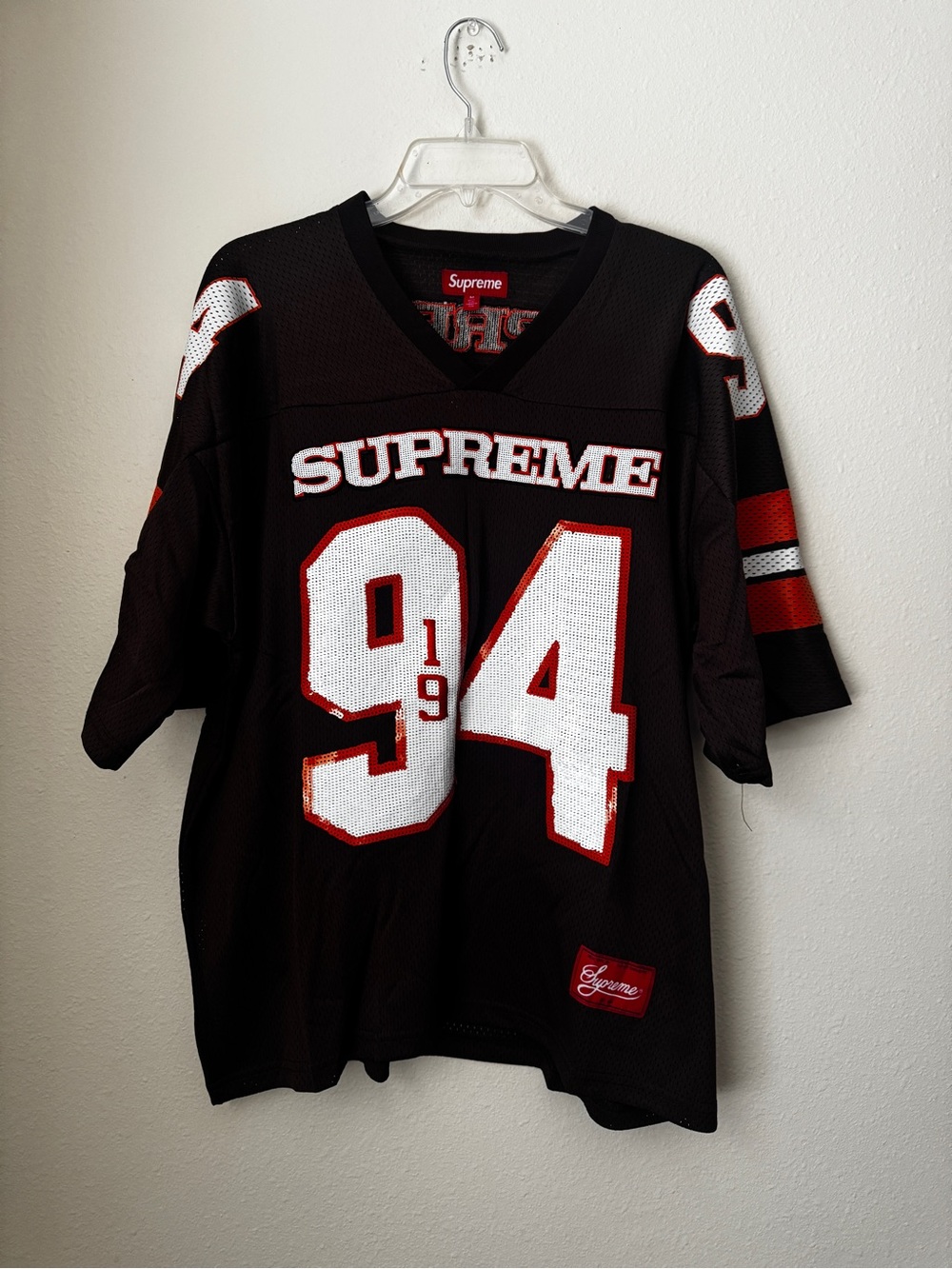 Supreme Sequin 1994 Football Jersey